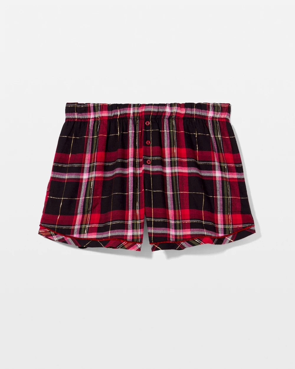 Soma Velvet Piped Boxer Pajama Short
