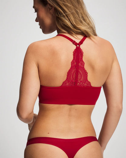 Soma Racerback Bralette with Lace Back