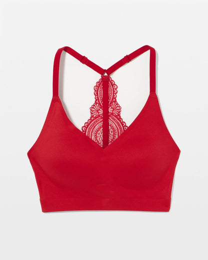 Soma Racerback Bralette with Lace Back