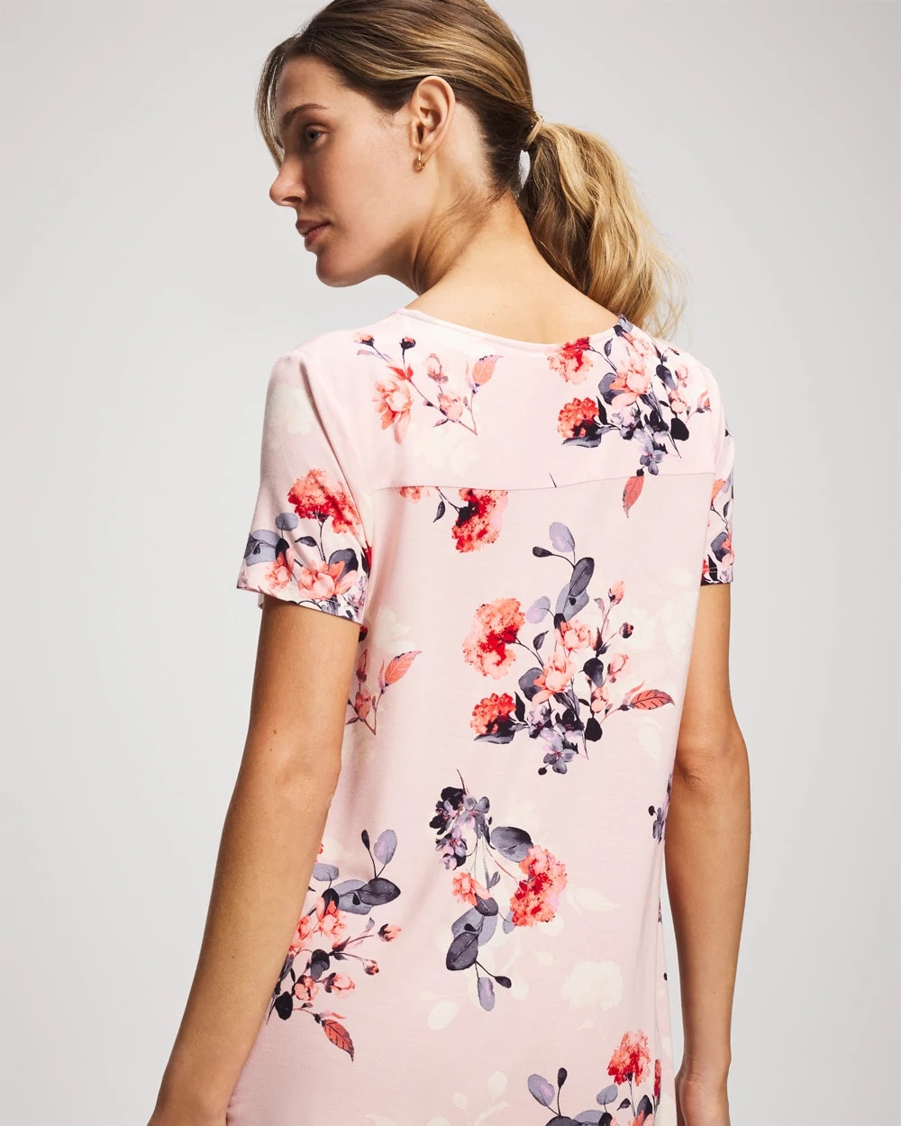 Soma Short Sleeve Scoop Neck Sleepshirt