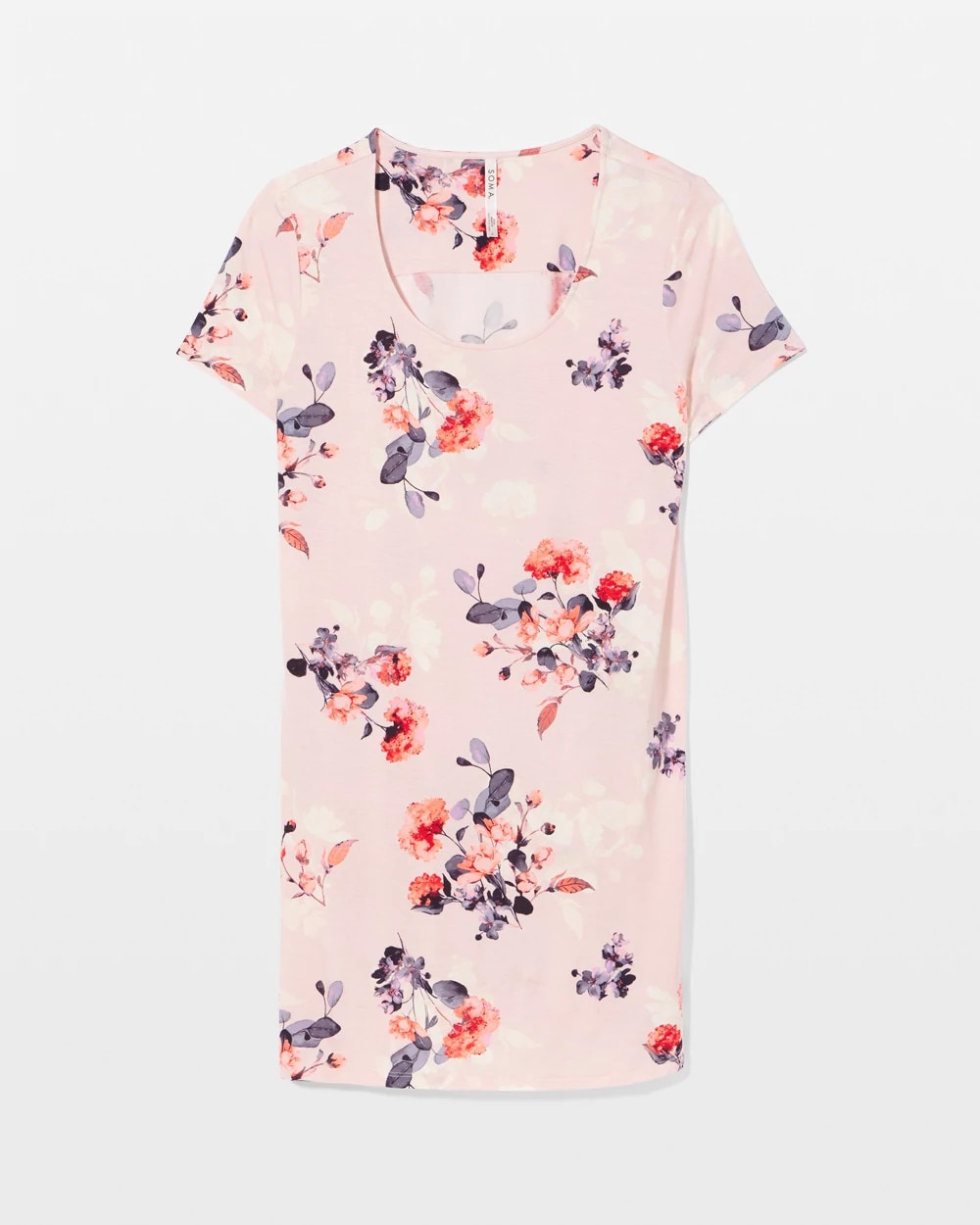 Soma Short Sleeve Scoop Neck Sleepshirt