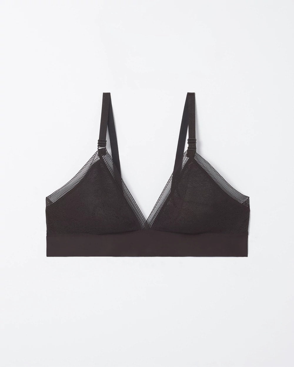Soma Triangle Bralette with Lace