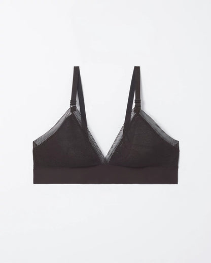 Soma Triangle Bralette with Lace