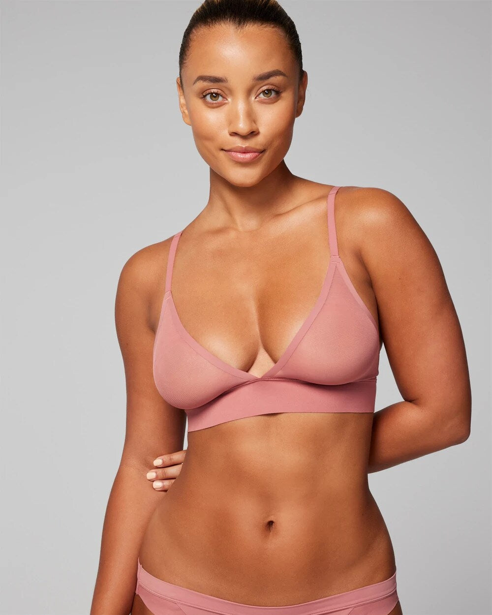 Soma Triangle Mesh Bralette