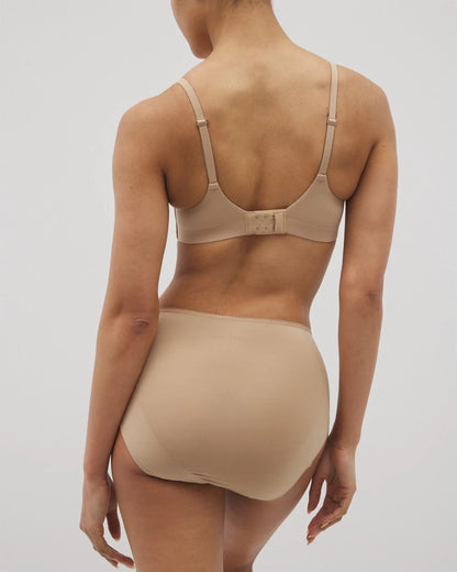 Soma Vanishing Edge Microfiber Modern Brief Panty with Lace