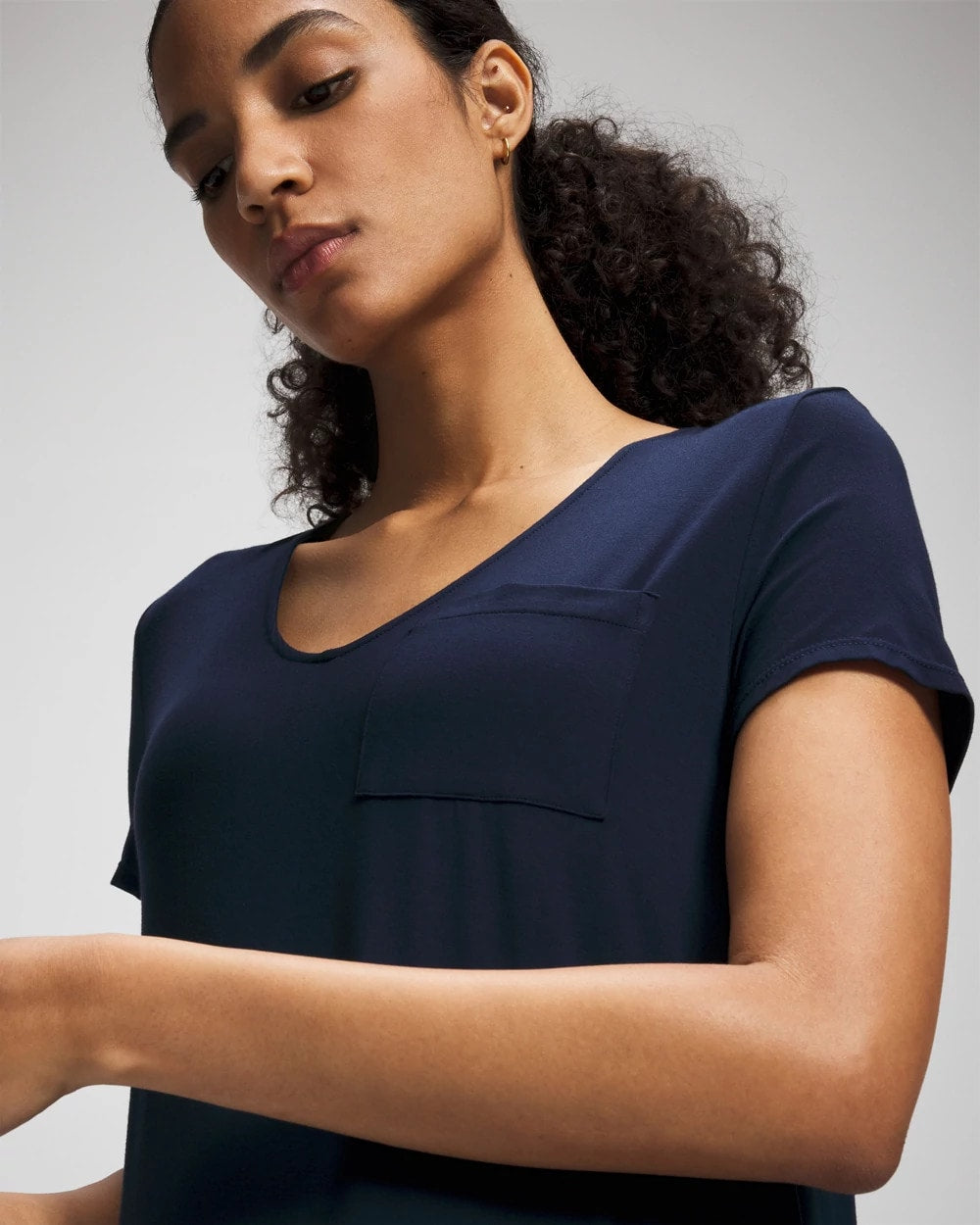 Soma Short Sleeve Long Sleepshirt
