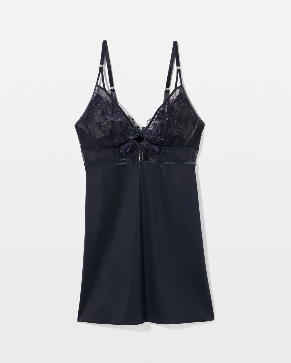 Soma Soma’s Sexiest Luster Knit Embroidered Chemise