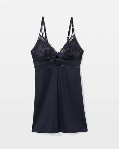 Soma Soma’s Sexiest Luster Knit Embroidered Chemise