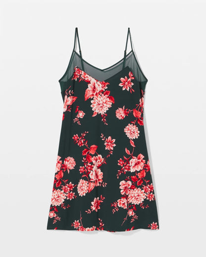 Soma Mesh Trim Chemise