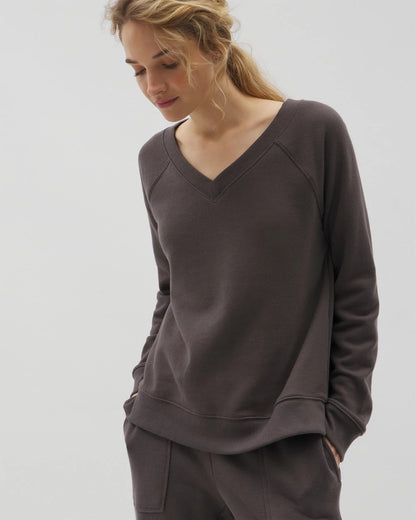 Soma V-Neck Sweatshirt