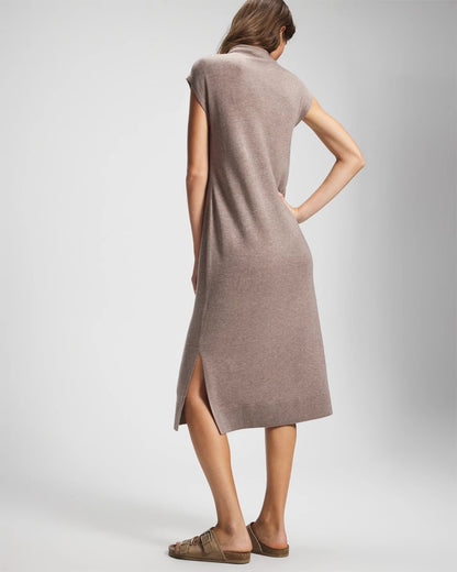Soma Premier Knit Sweater Funnel Neck Midi Dress