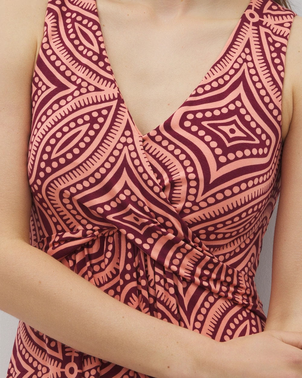 Soma V-Neck Short Bra Dress