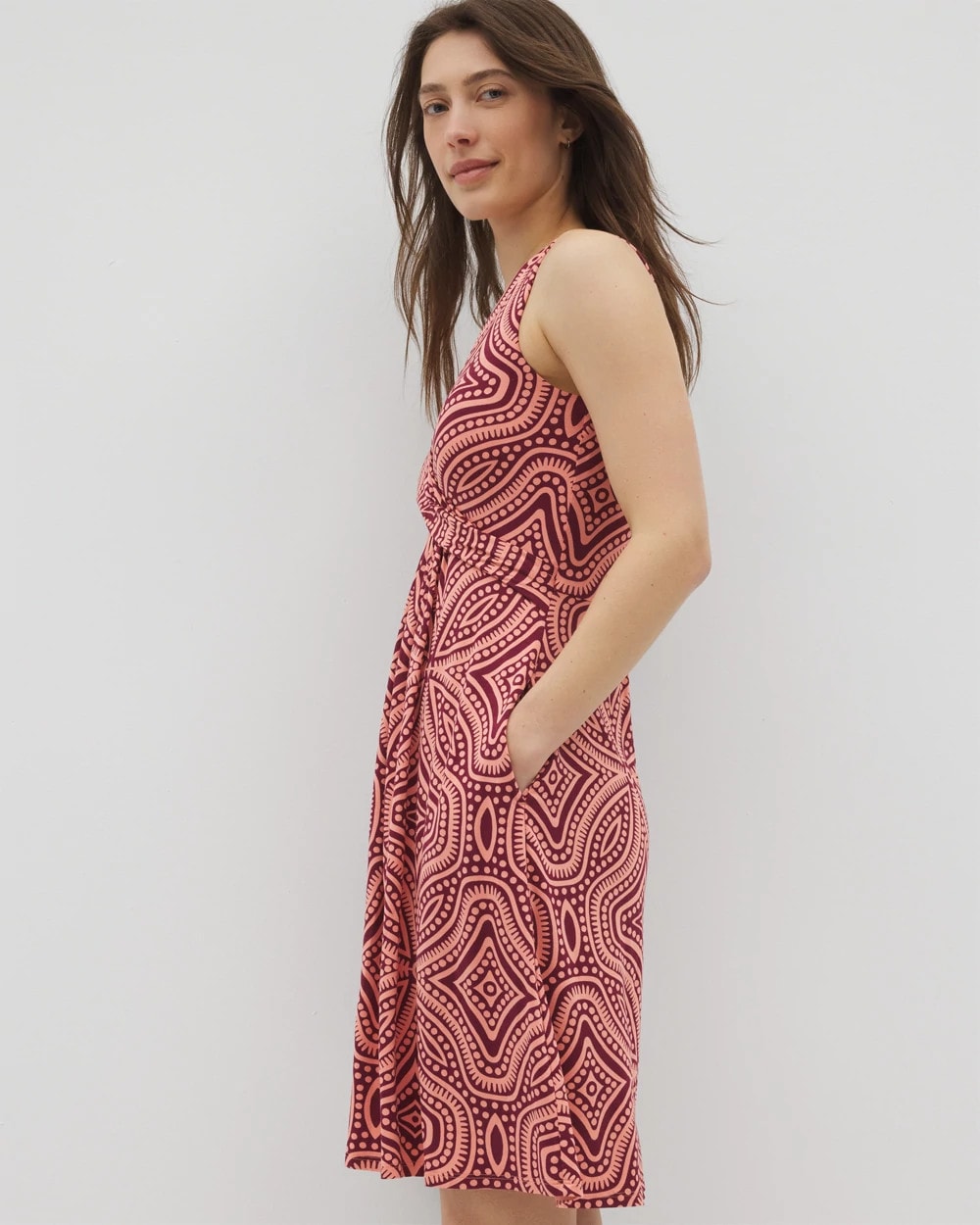 Soma V-Neck Short Bra Dress