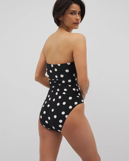 Soma Bandeau Cutout One-Piece Suit