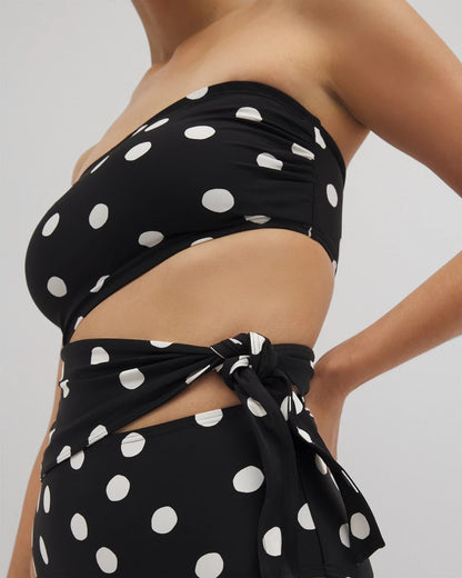 Soma Bandeau Cutout One-Piece Suit