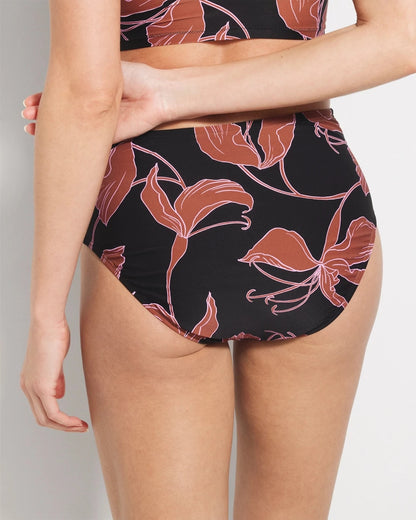 Soma Ruched High-Waist Bikini Bottom