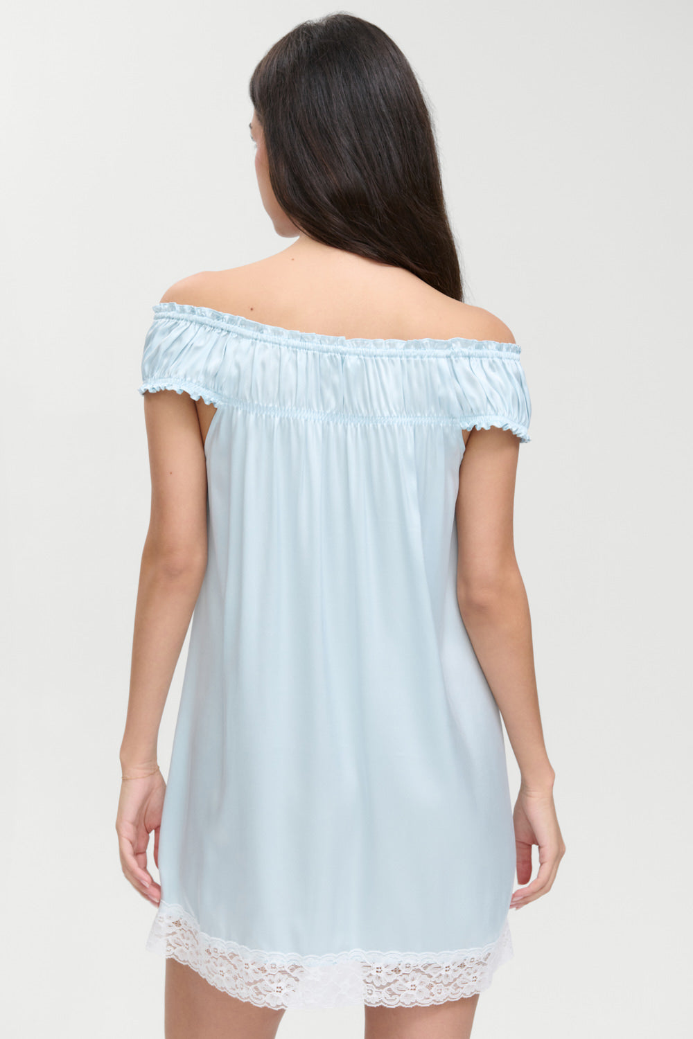 Frankies Bikinis new|clothing Carlisle Silk Babydoll Dress - Beach Club