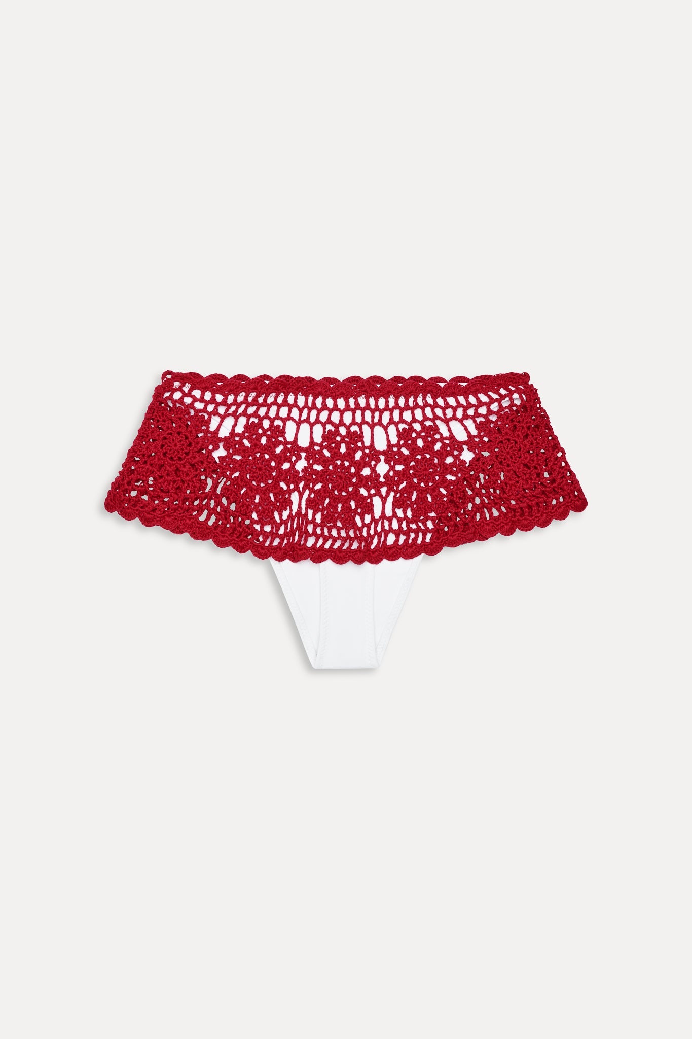 Frankies Bikinis new|swimwear Shelly Crochet Swim Skirt - Havana Crochet