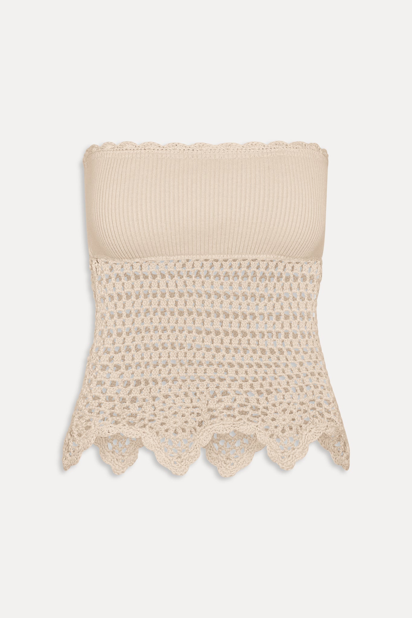 Frankies Bikinis new|clothing Star Crochet Tube Top - Summer Crochet