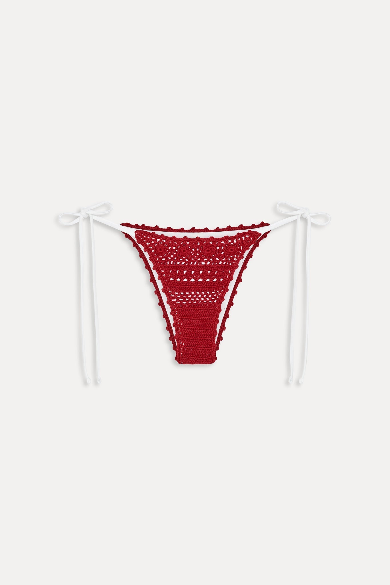Frankies Bikinis new|swimwear Mackenzie Cheeky Crochet Bikini Bottom - Havana Crochet