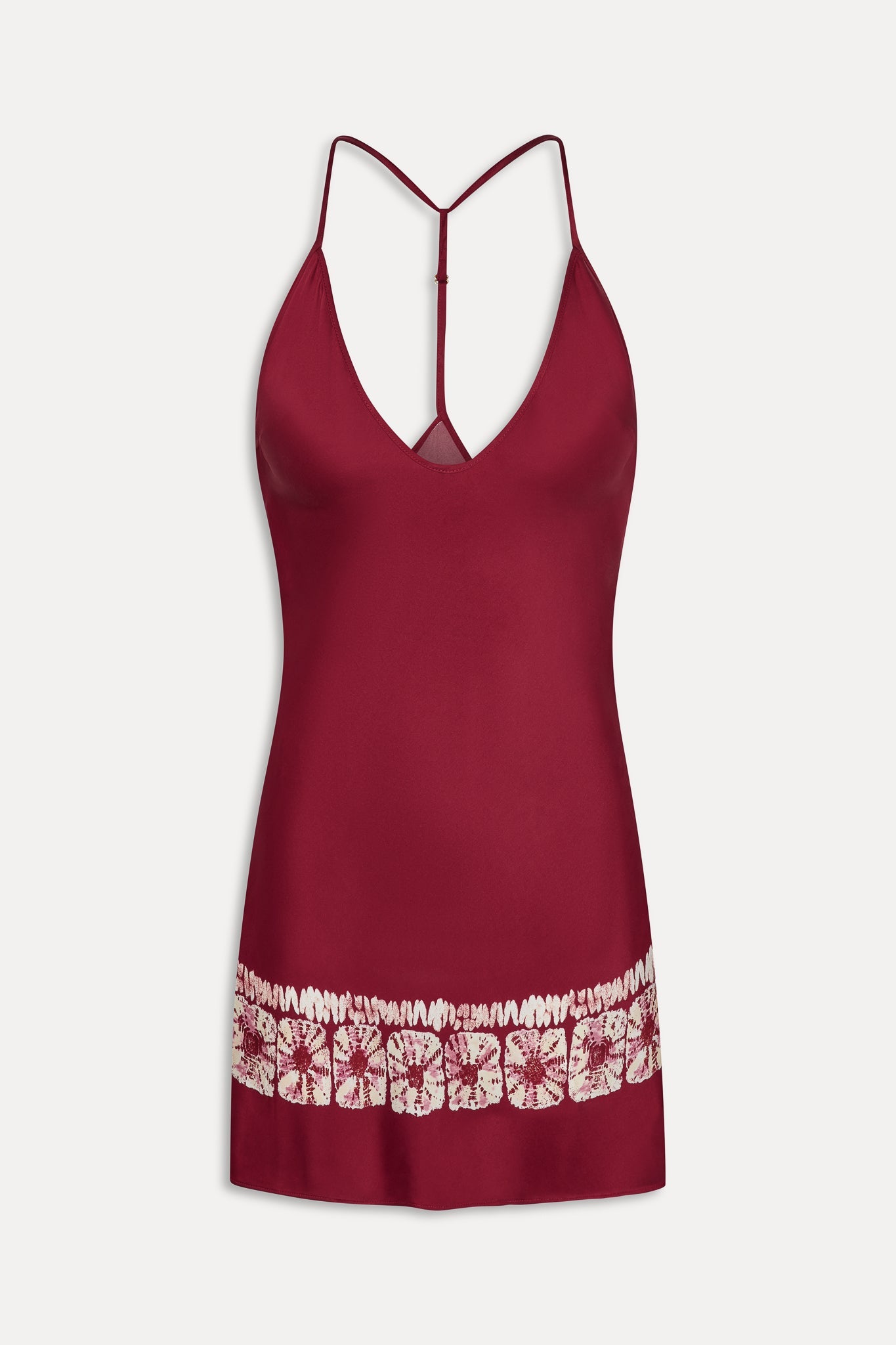 Frankies Bikinis new|clothing Colette Silk Mini Dress - Postcard From Paradise