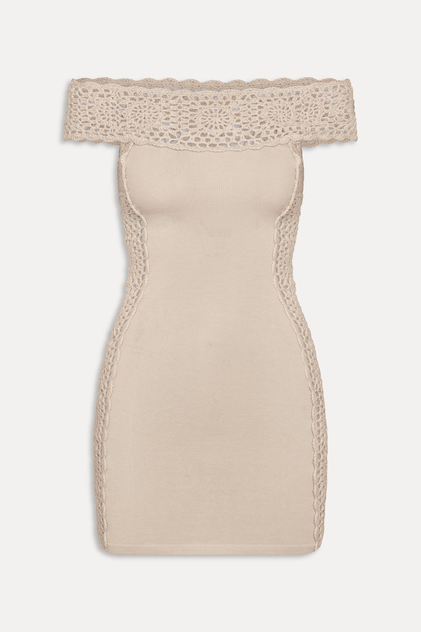 Frankies Bikinis new|clothing Fleur Crochet Knit Mini Dress - Summer Crochet