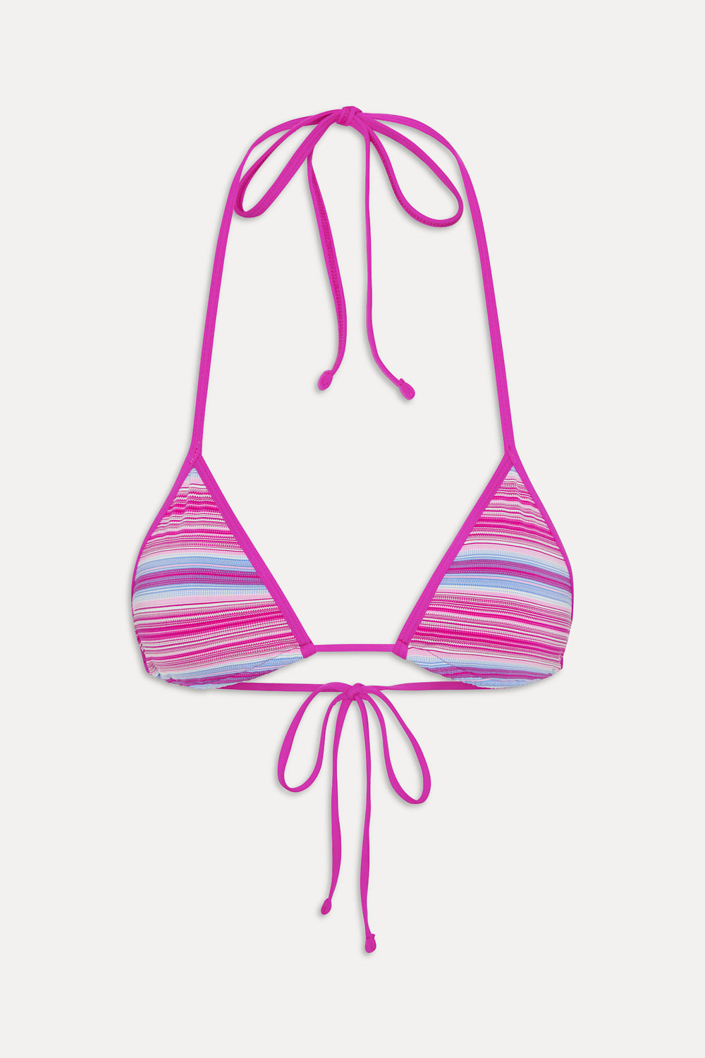 Frankies Bikinis new|swimwear|collections Nick Triangle Halter Bikini Top - Confetti Cake