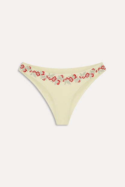 Frankies Bikinis new|swimwear|collections Marina Cheeky Bikini Bottom - Hibiscus Beach