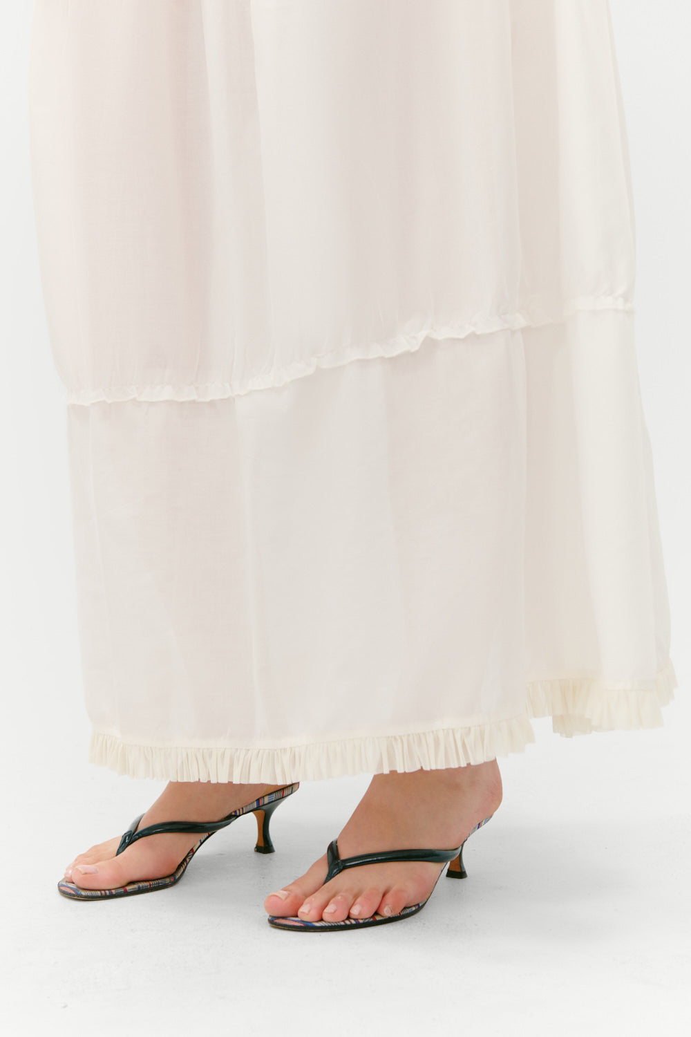 Frankies Bikinis new|clothing Christabelle Ruffle Maxi Dress - Sunrose