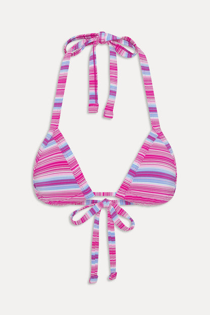 Frankies Bikinis new|swimwear|collections Taite Triangle Bikini Top - Confetti Cake