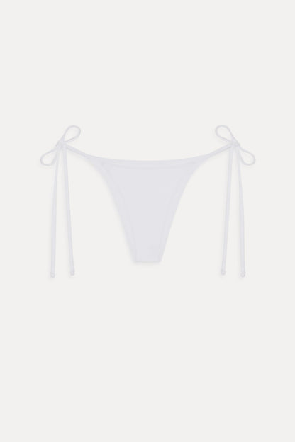 Frankies Bikinis new|swimwear|collections Mackenzie Cheeky String Bikini Bottom - Optic White