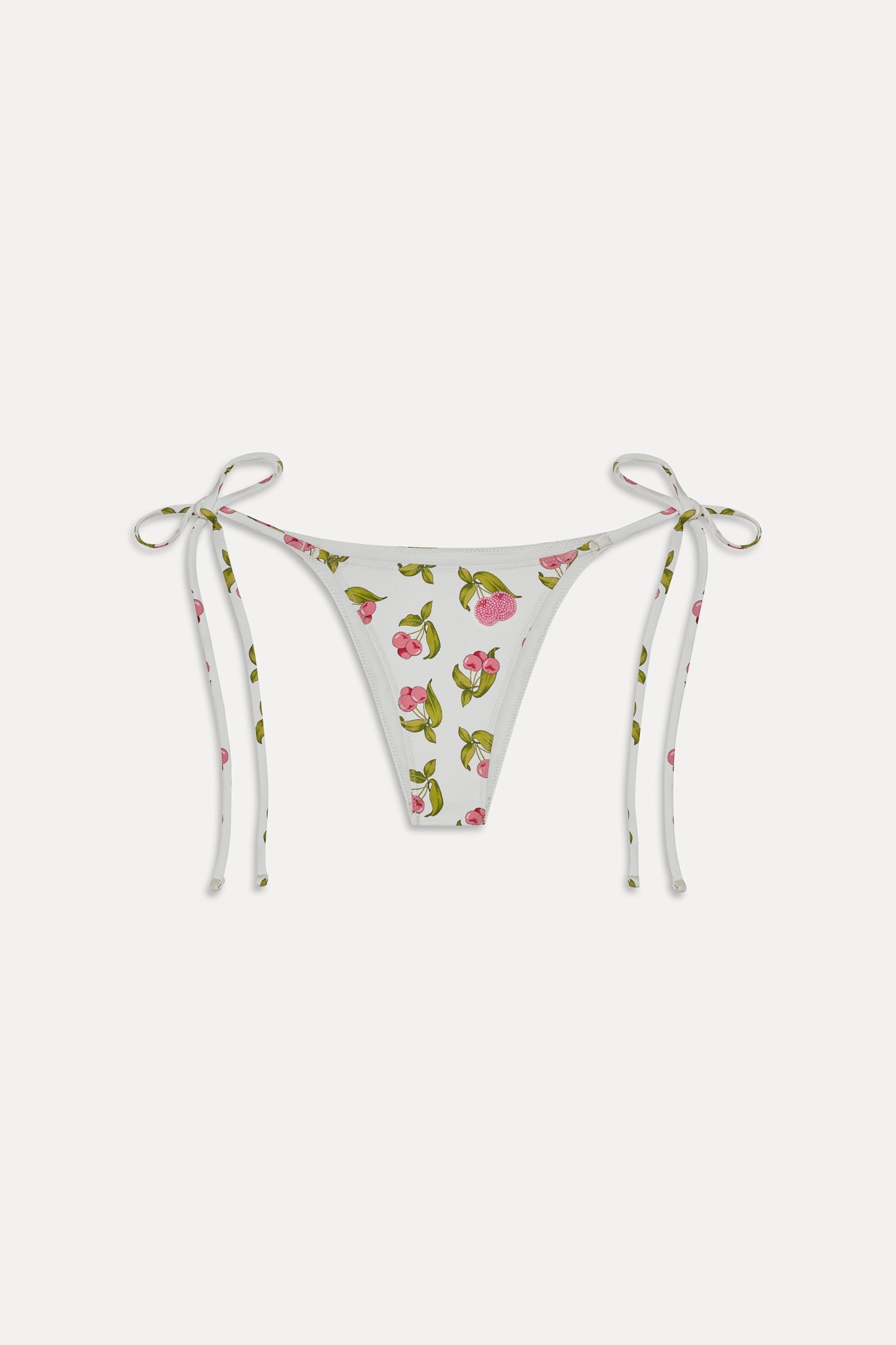 Frankies Bikinis new|swimwear|collections Mackenzie Beaded Cheeky Bikini Bottom - Cherry Picked