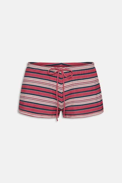 Frankies Bikinis new|clothing|collections x JENNIE Sophie Mini Shorts - Sunset Stripe