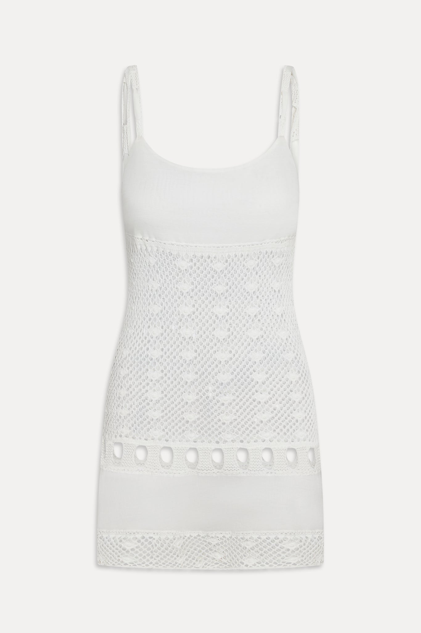 Frankies Bikinis new|clothing|collections x JENNIE International Angel Coverup - Optic White