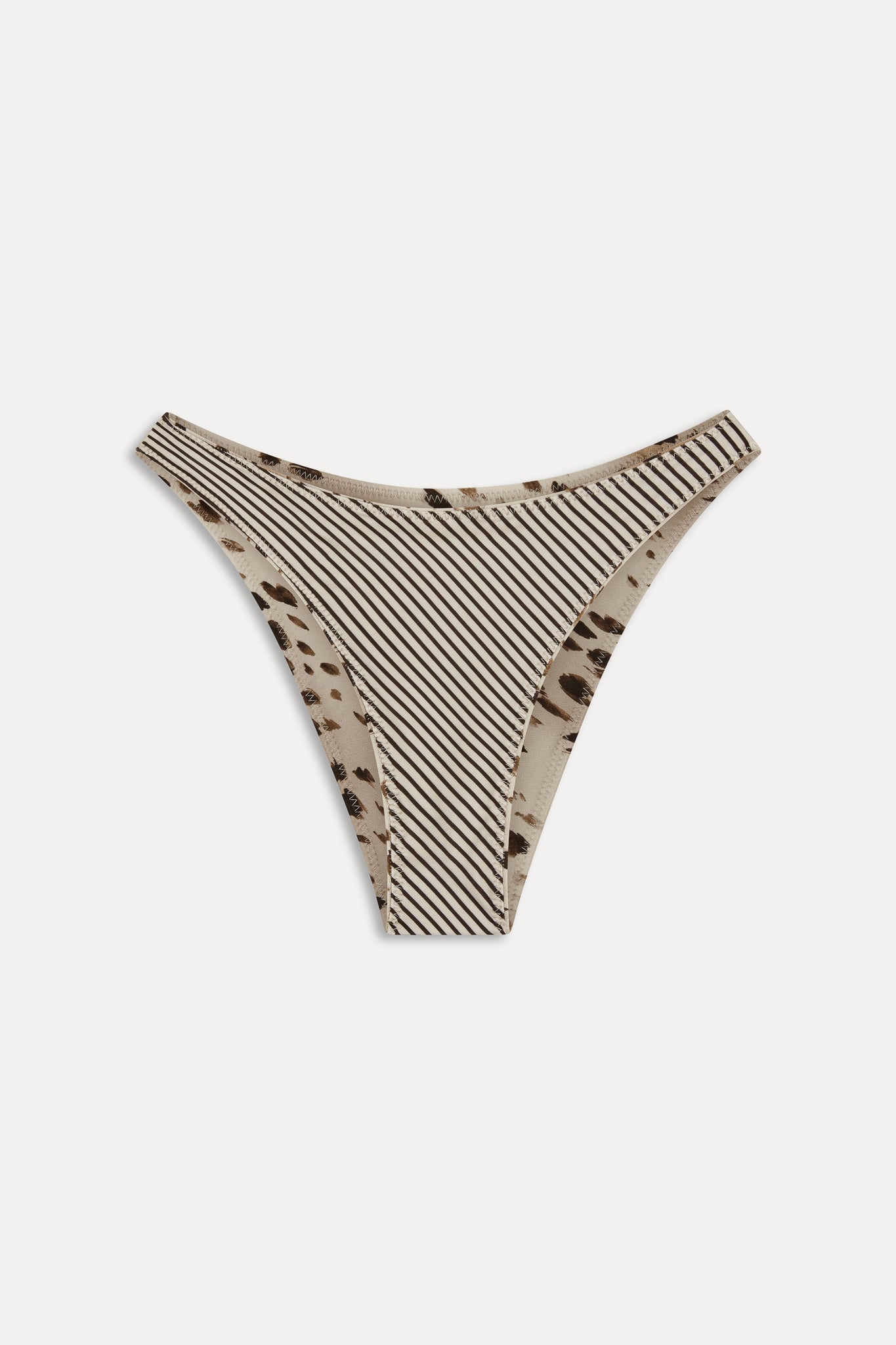 Frankies Bikinis new|collections|swimwear x JENNIE Dove Reversible Bikini Bottom - Marrakesh