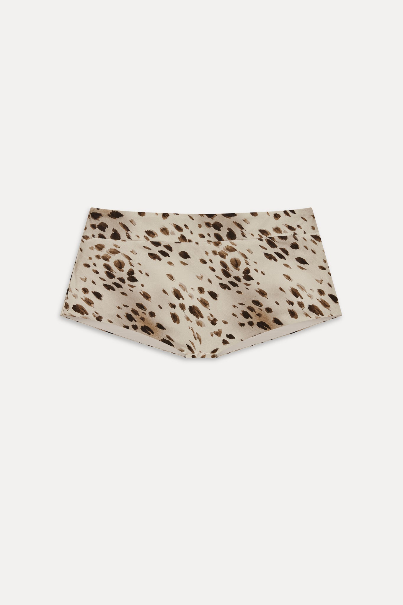 Frankies Bikinis new|swimwear|collections x JENNIE Mina Satin Swim Shorts - Marrakesh