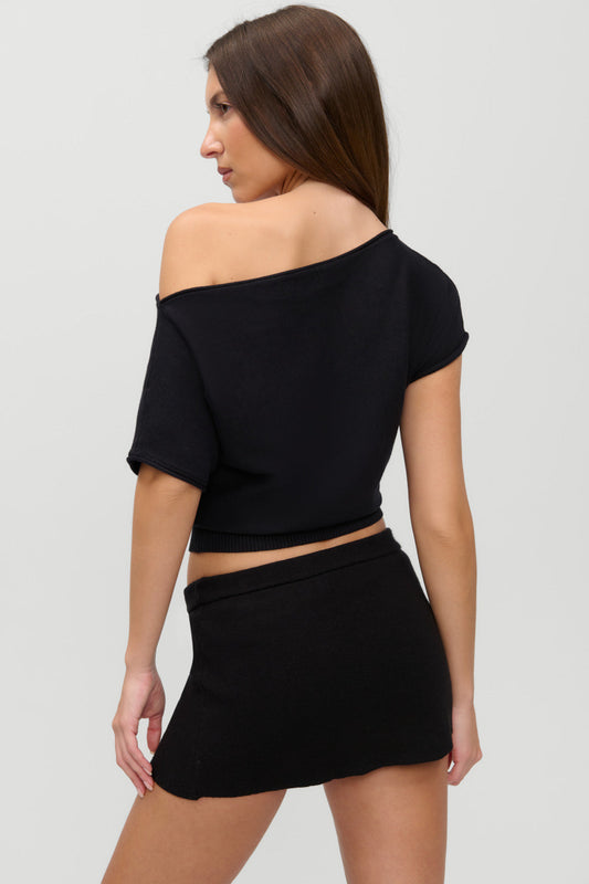 Frankies Bikinis new|clothing Marialla Mini Skort - Black