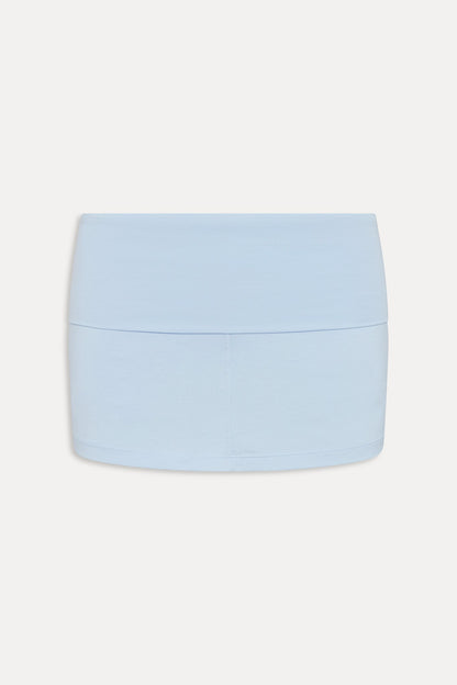Frankies Bikinis new|clothing|collections x JENNIE Chantal Foldover Mini Skort - Powder Blue