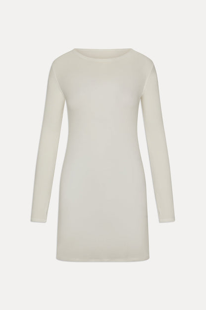 Frankies Bikinis new|clothing|collections x JENNIE Kim Mini Dress - Coconut Cream