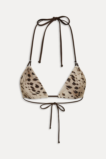 Frankies Bikinis new|collections|swimwear x JENNIE Ari Reversible Bikini Top - Marrakesh