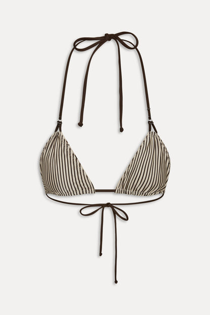 Frankies Bikinis new|collections|swimwear x JENNIE Ari Reversible Bikini Top - Marrakesh