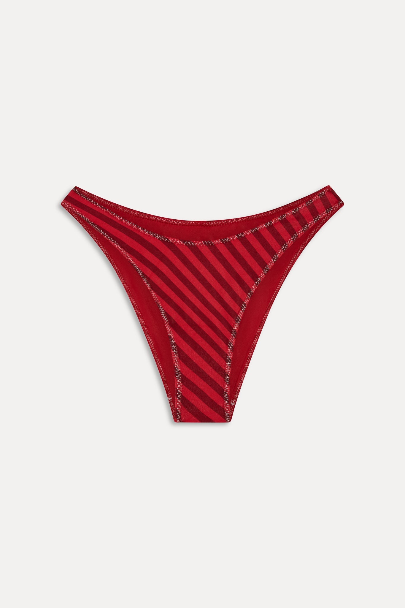 Frankies Bikinis new|swimwear|collections x JENNIE Dove Satin Bikini Bottom - Spring Stripe