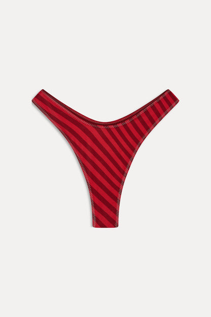 Frankies Bikinis new|collections|swimwear x JENNIE Full Moon Bikini Bottom - Spring Stripe