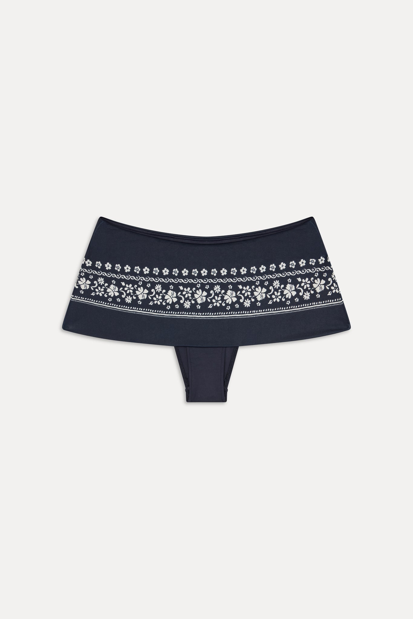 Frankies Bikinis new|collections|swimwear Clover Swim Skirt - Malibu Blue