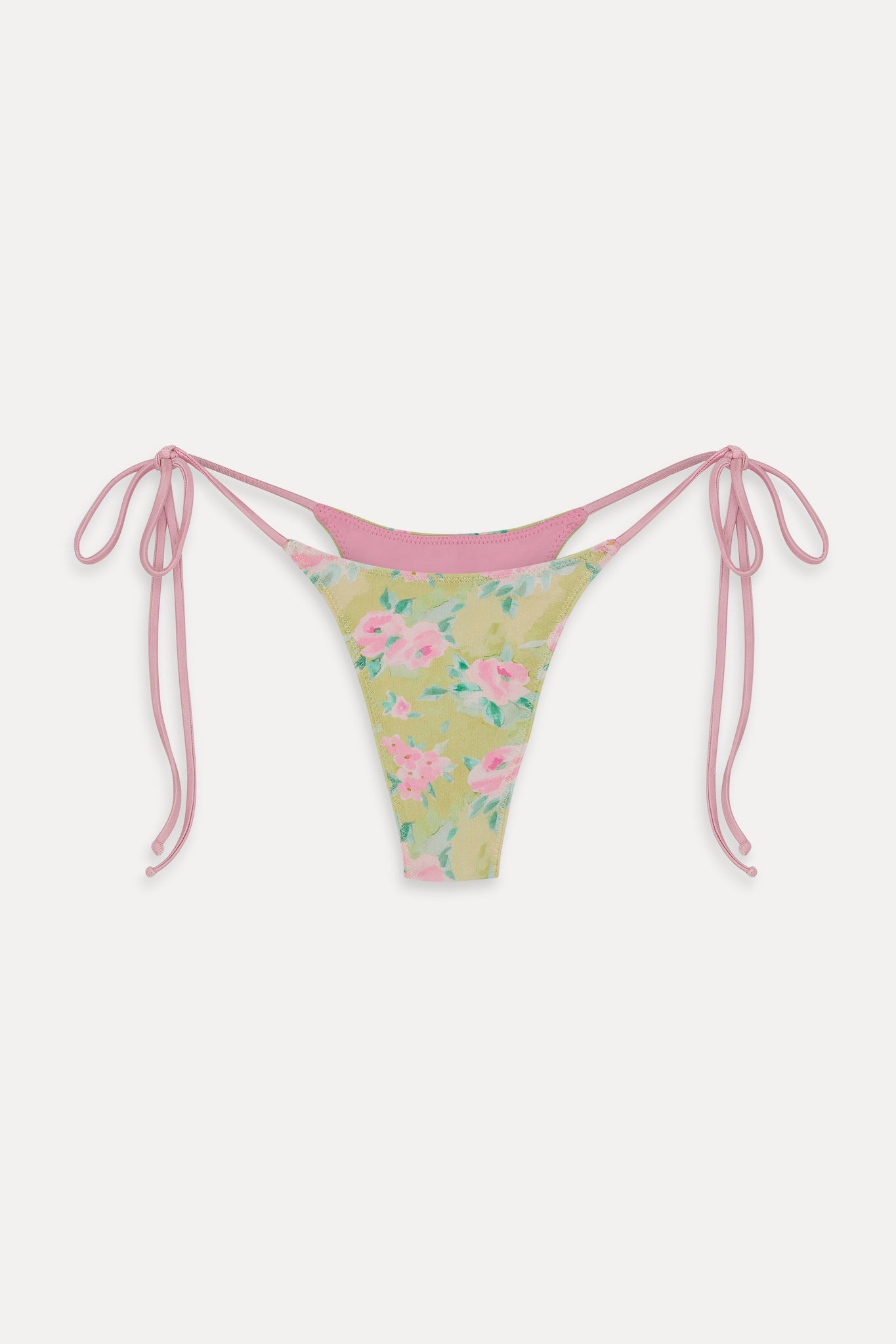 Frankies Bikinis new|collections|swimwear Divine Skimpy String Bikini Bottom - Nymphaea