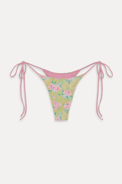 Frankies Bikinis new|collections|swimwear Divine Skimpy String Bikini Bottom - Nymphaea