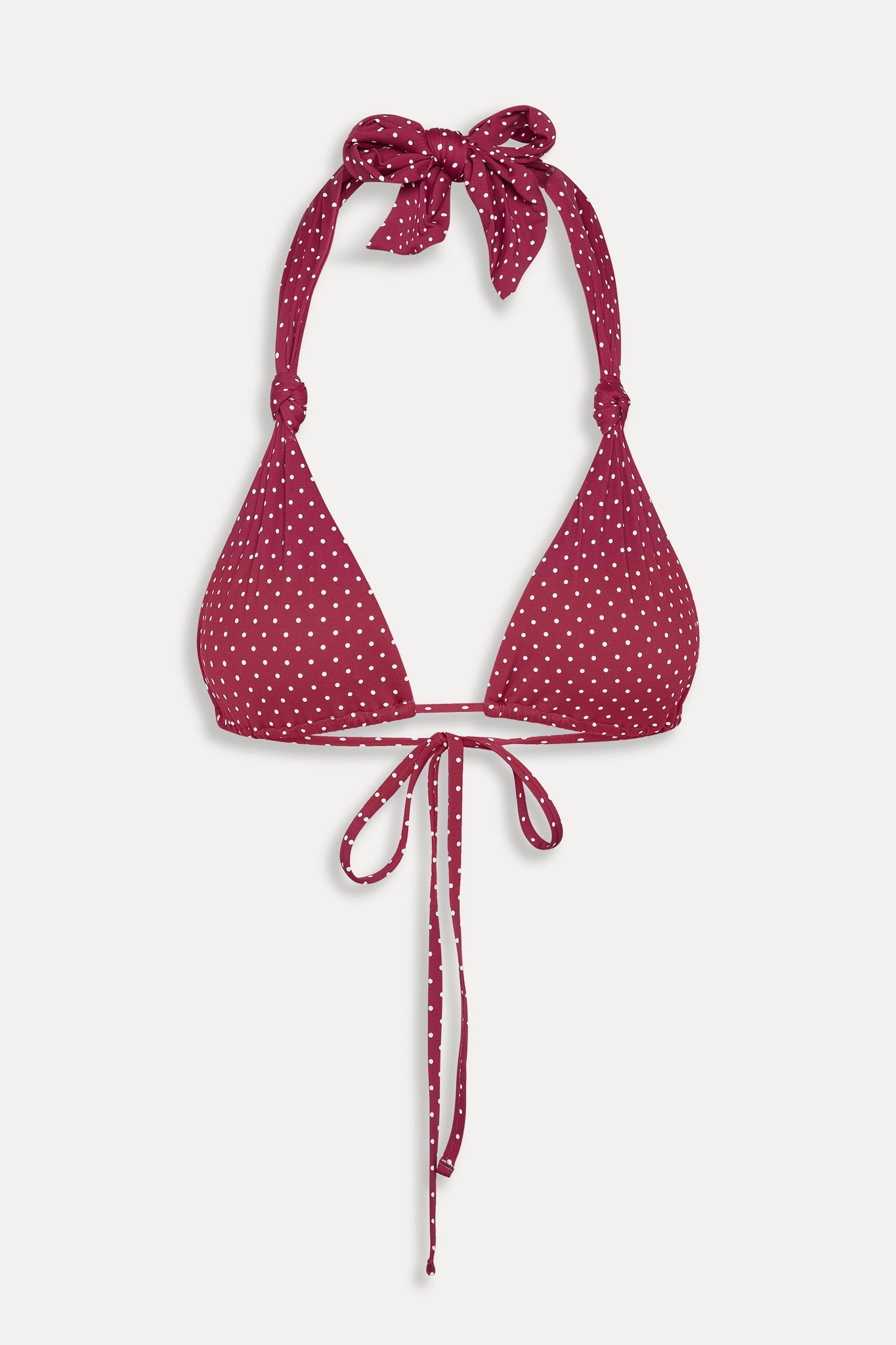 Frankies Bikinis swimwear|collections Kealy Polka Dot Bikini Top - Tuscany