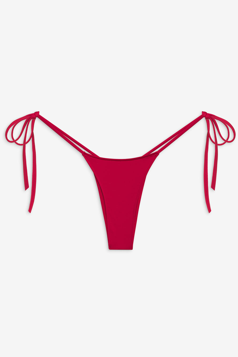 Frankies Bikinis swimwear Divine Skimpy Bikini Bottom - True Red