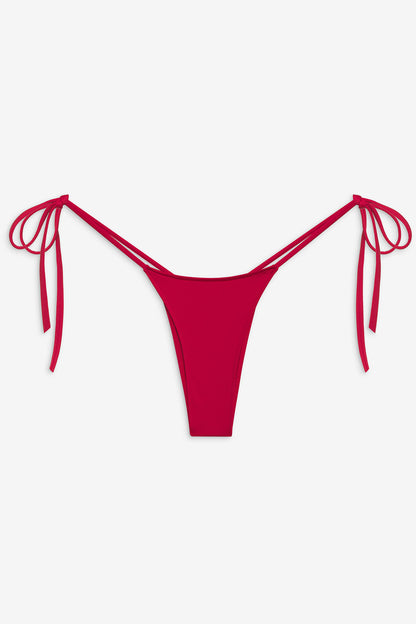 Frankies Bikinis swimwear Divine Skimpy Bikini Bottom - True Red
