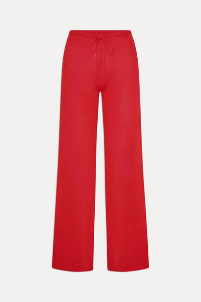 Frankies Bikinis clothing|collections|new x JENNIE Ela Knit Pant - Lip Tint